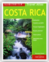 Globetrotter Travel Atlas Costa Rica / Atlas de viaje de Costa Rica (Globetrotter)